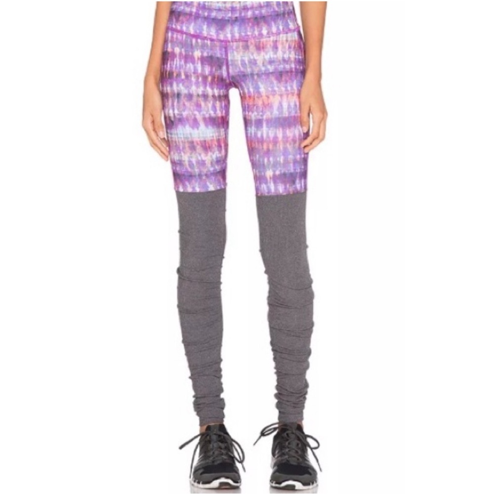 Alo Yoga goddess leggings Bhakti/Stormy Heather